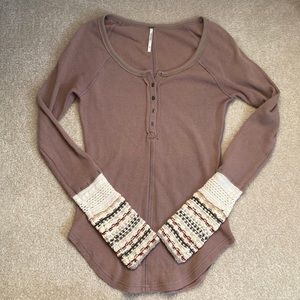 FreePeople long-sleeve shirt